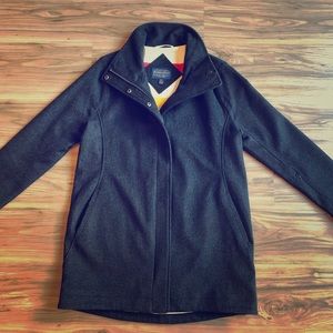 Pendleton Wool Coat ~ Gray